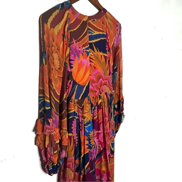 Farm Rio Vintage Wave Maxi Dress Small NWT - Picture 9 of 16